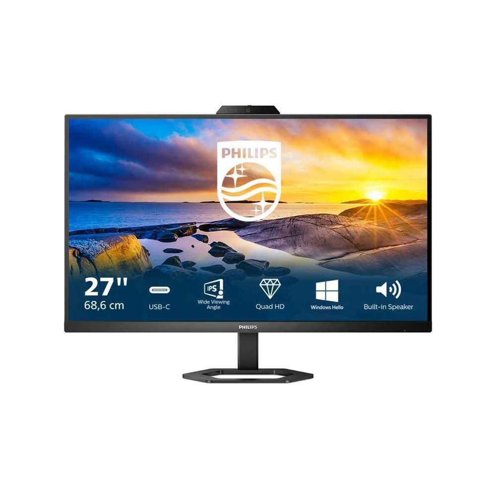 Monitor 5000 Series 27" 27e1n5600he/00 Quad Hd Lcd Preto - Philips