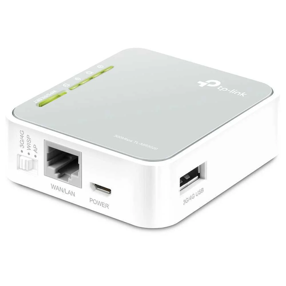 Tp-Link Tl-Mr3020 Rounter Firat Ethernne S Cando.