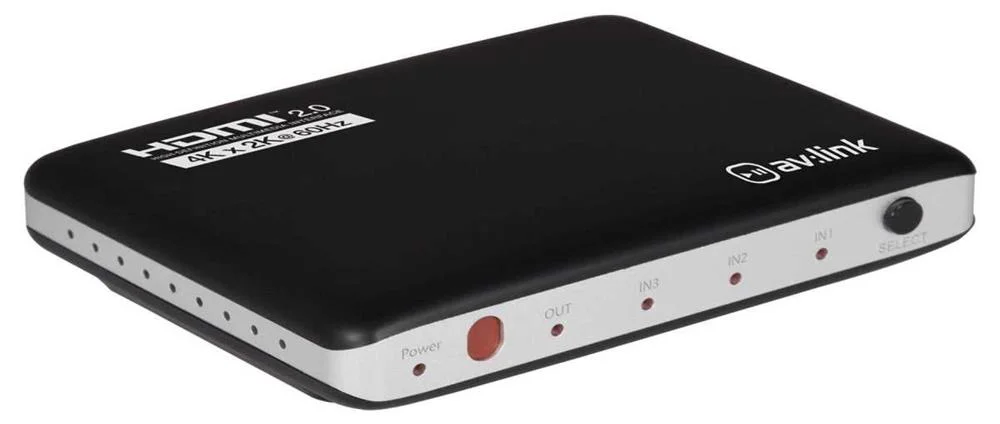 Interruptor 4k Hdmi 2.0 Con Control Remoto