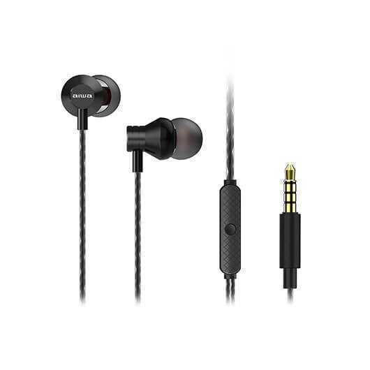 Auriculares Micro Aiwa Estm-50bk Negro