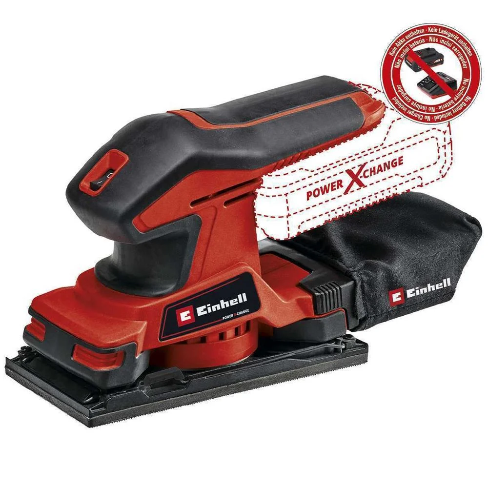 Orbital Sander Tc-Os 18/187 Li Solo Einhell Black  Red