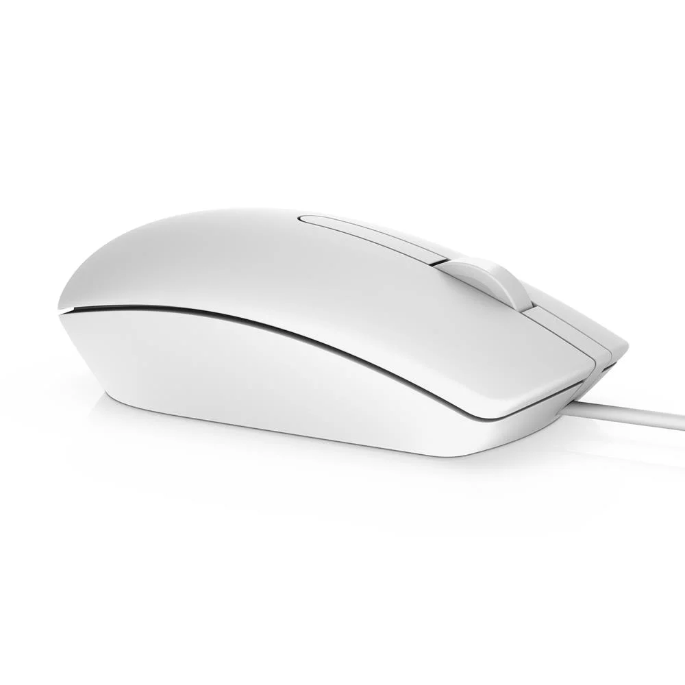 Dell Ms116 Mouse Ambidextrous Usb Type-A Optical 1000 Dpi