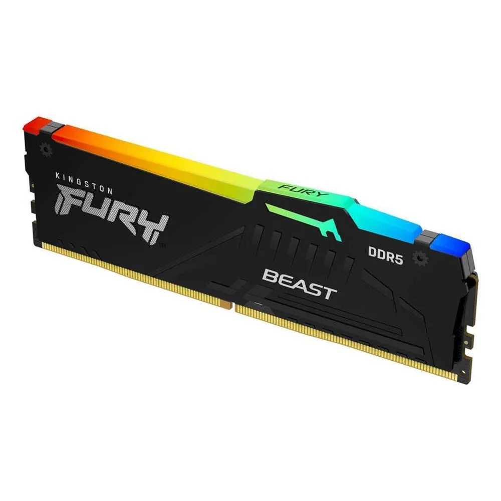 Dimm Kingston 32gb Ddr5 5200mt/S Cl40 Fury Beast.