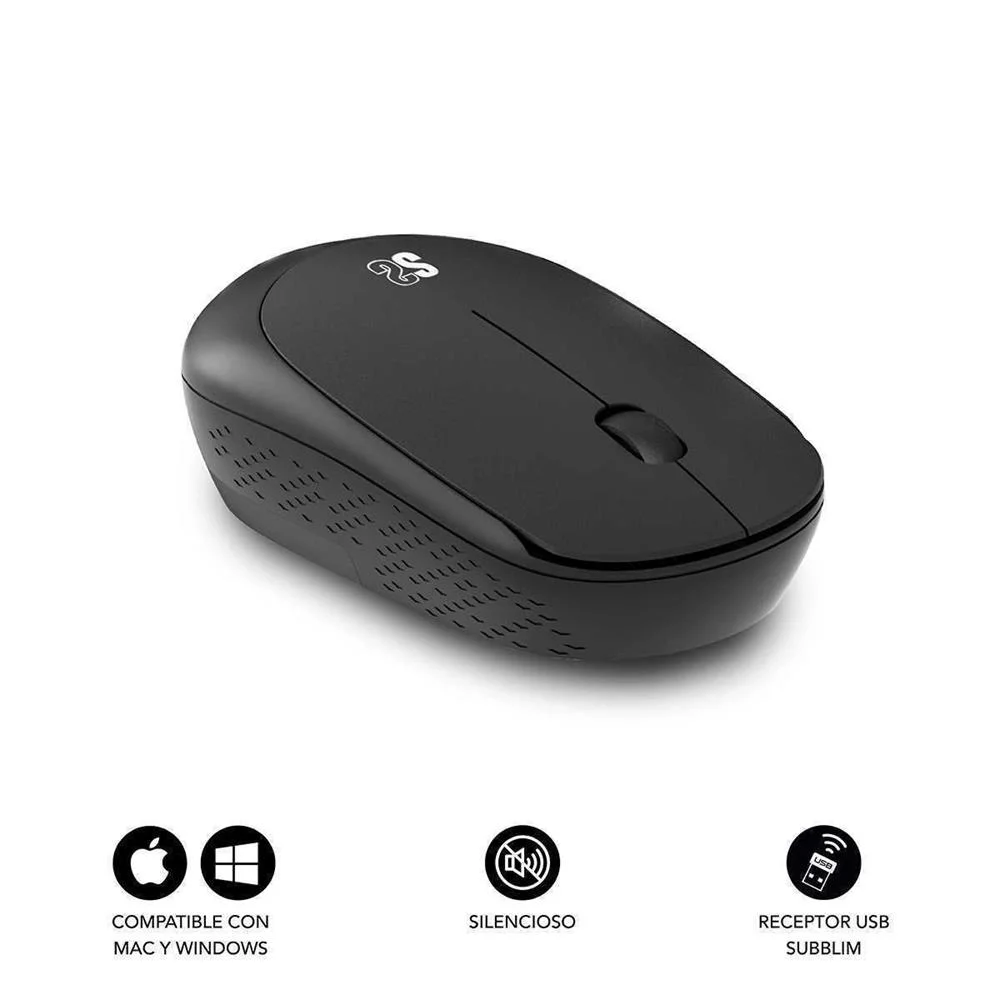 Subblim Submo-B2sw010 Rato Ambidestro Rf Wireless.