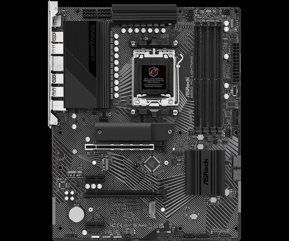 Asrock B650 Pg Lightning Amd B650 Zócalo Am5 Atx