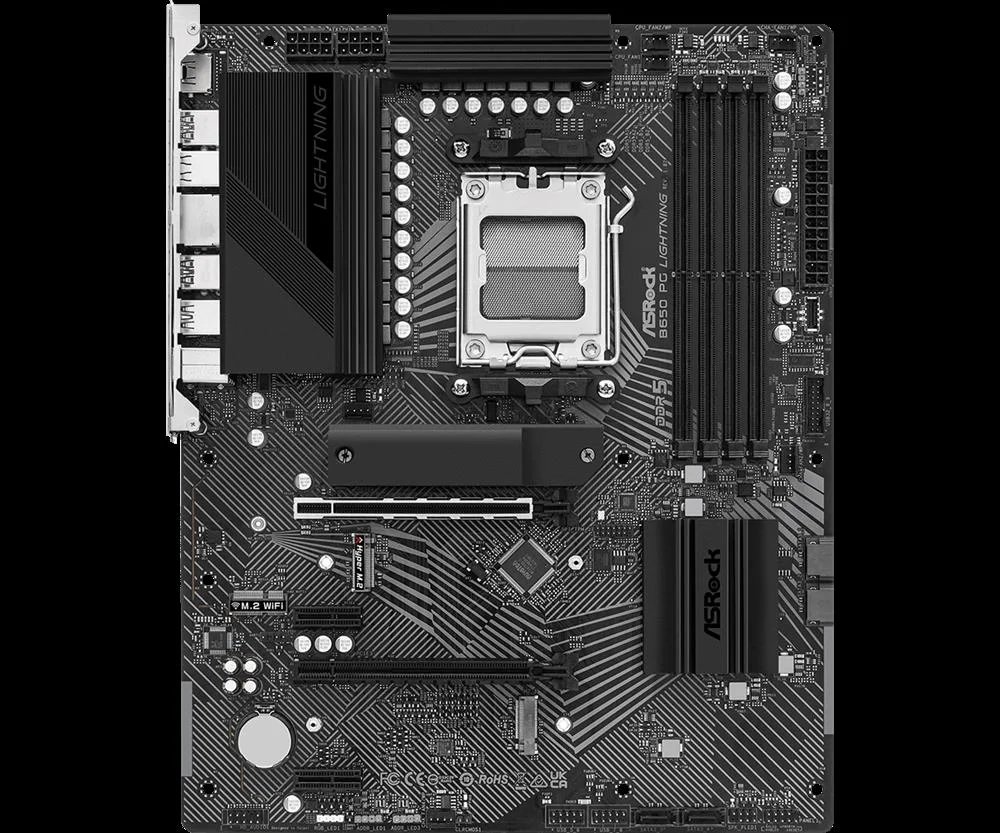 *b650 Pg Lightning Am5   4ddr5 Hdmi M.2 Atx