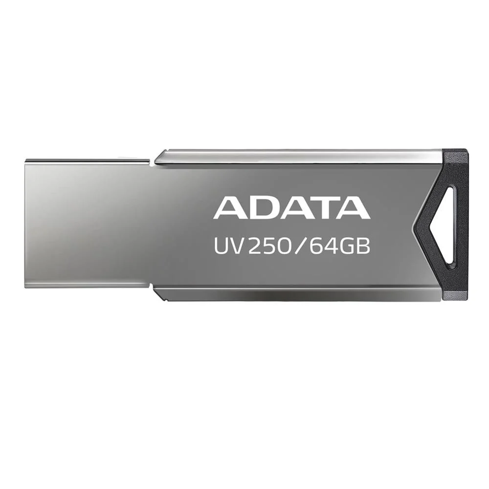 ADATA UV250, 64 GB, Flash compacto, Prateado