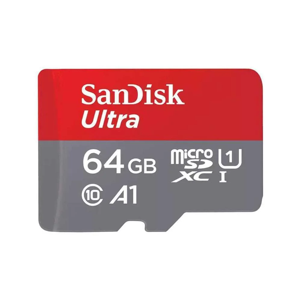 Sd Microsd Card  64gb Sandisk Ultra A1 Class 10 Inkl. Adap