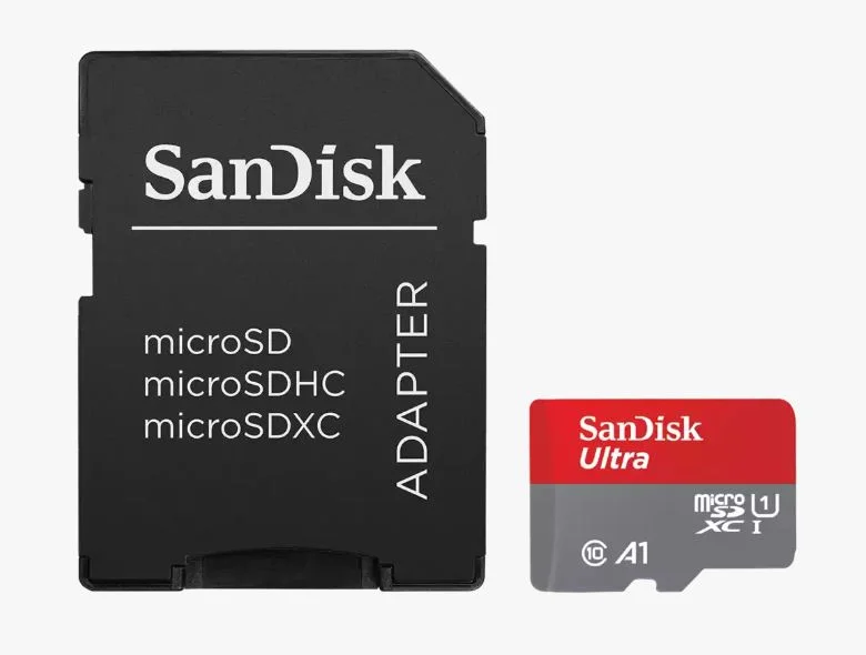 Sd Microsd Card  64gb Sandisk Ultra A1 Class 10 Inkl. Adap