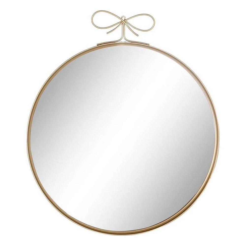 Espelho de parede DKD Home Decor Cristal Dourado .