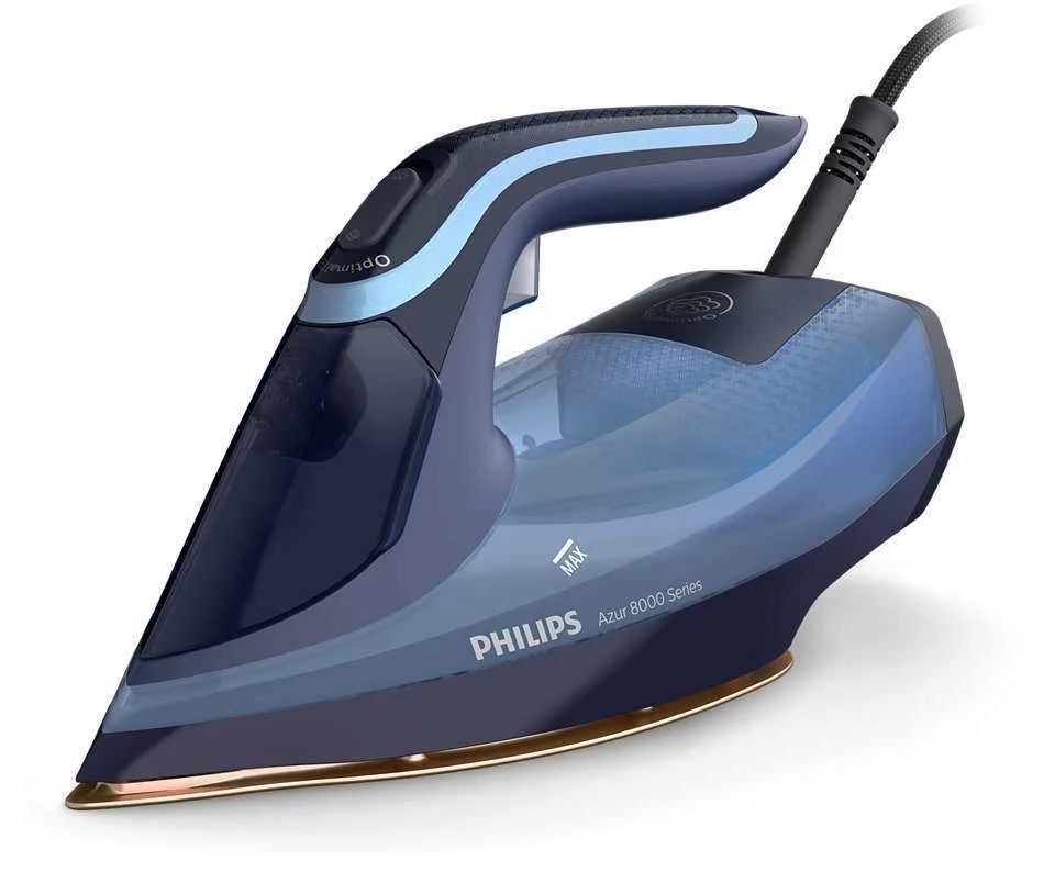Philips Dst8020/20 Iron Steam Iron Steamglide Elite Soleplate 3000 W Blue