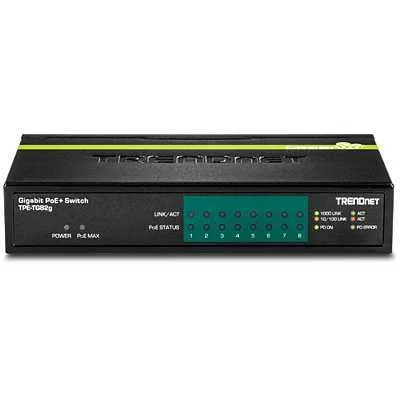 Trendnet Tpe-Tg82g Switch de Rede Não-Gerido Giga.