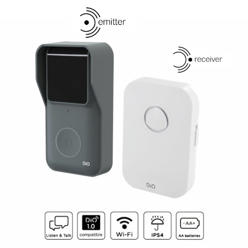 Videoporteiro  Wi-Fi Diobell-B01