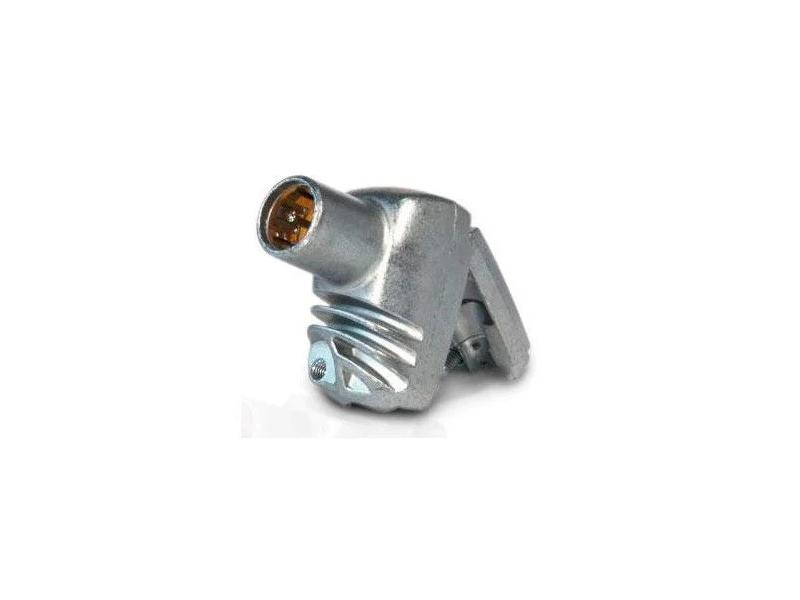 Ficha RF macho blindado rapido 90