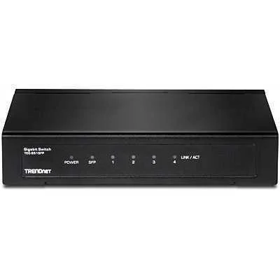 4-Port Gigabit Switch With Sfp Accs