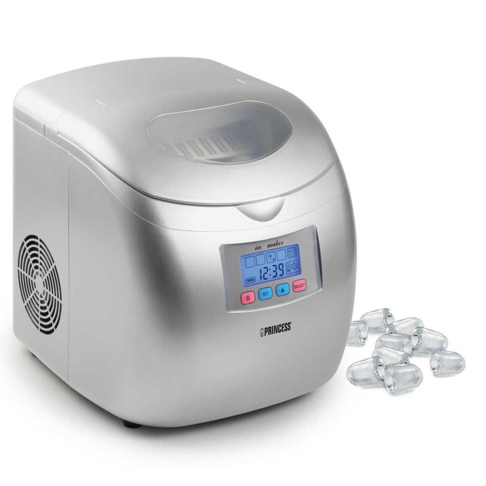 Princess Maquina Gelo 10-15kg/24h Deposito Agua 2,8lt