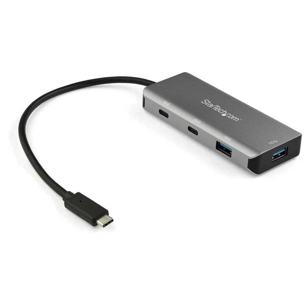 Startech.Com 4 Port Usb C Hub W/ 2x Usb a & 2x Usb C, Superspeed 10gbps Usb Type-C 3.1/3.2 Gen 2 Hub