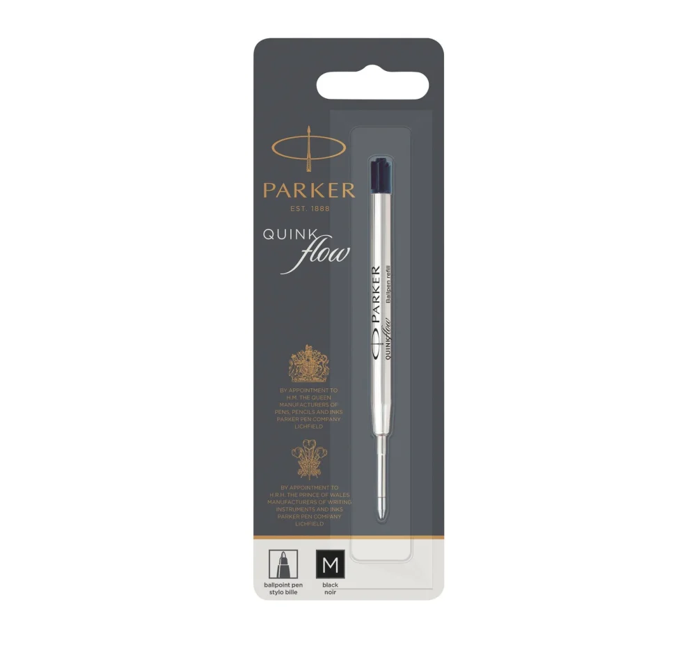 Recambio Boligrafo Quinkflow 0.7 Negro Parker 195.