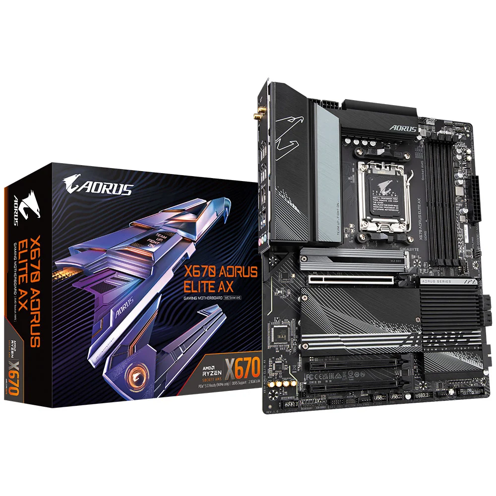 Gigabyte X670 Aorus Elite Ax         (X670,Am5,Atx,Ddr5)