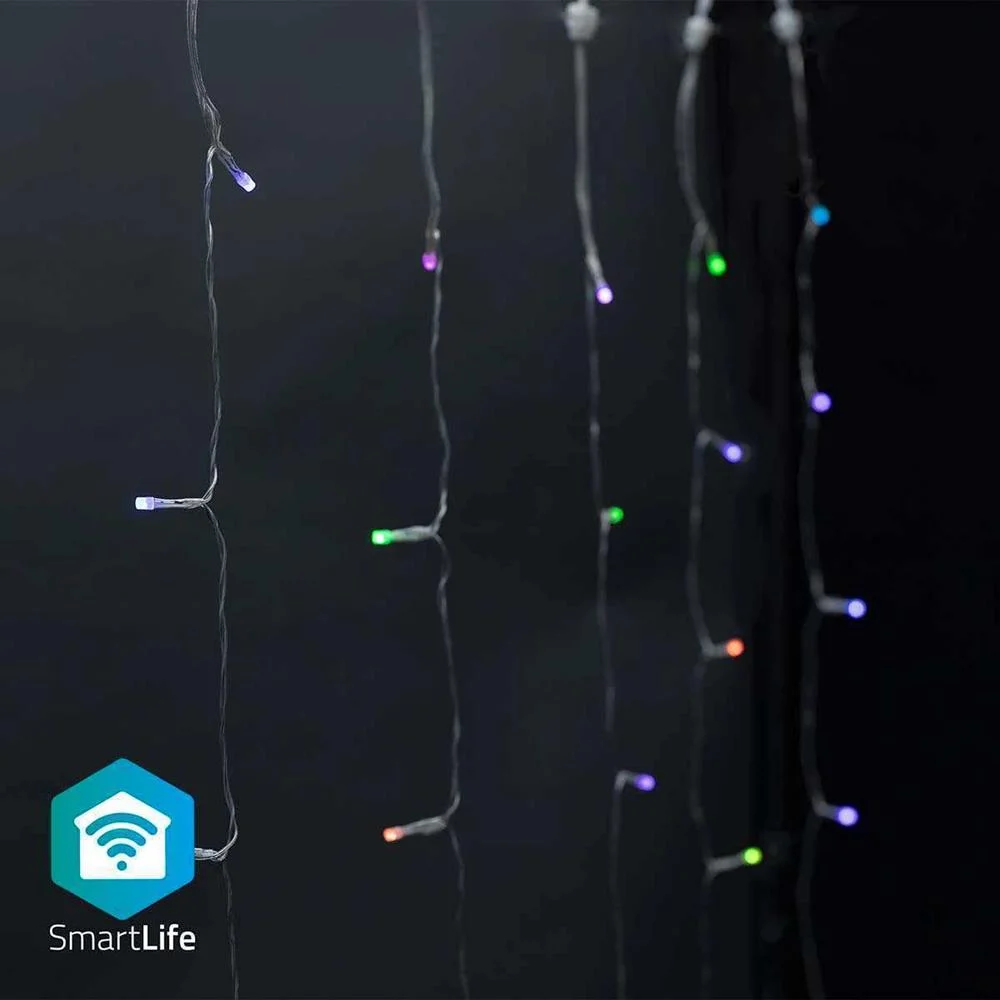 Iluminação Decorativa Nedis Smartlife Wi-Fi RGB | 180 Leds | 3m | Android / Ios