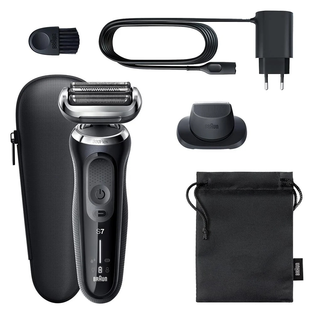 Máquina de Barbear Braun Series 7 N1200 S Preto