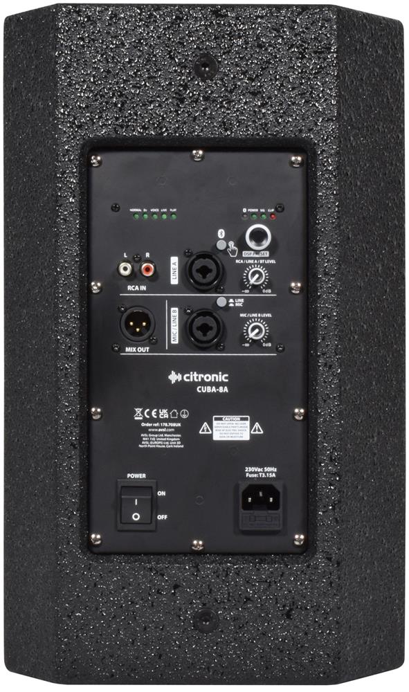 Cuba-8a Active Full-Range Cabinet 250w