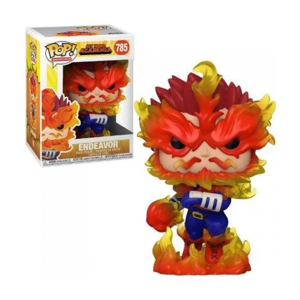 Figuras de Ação Funko Pop My Hero Academia Endeav.