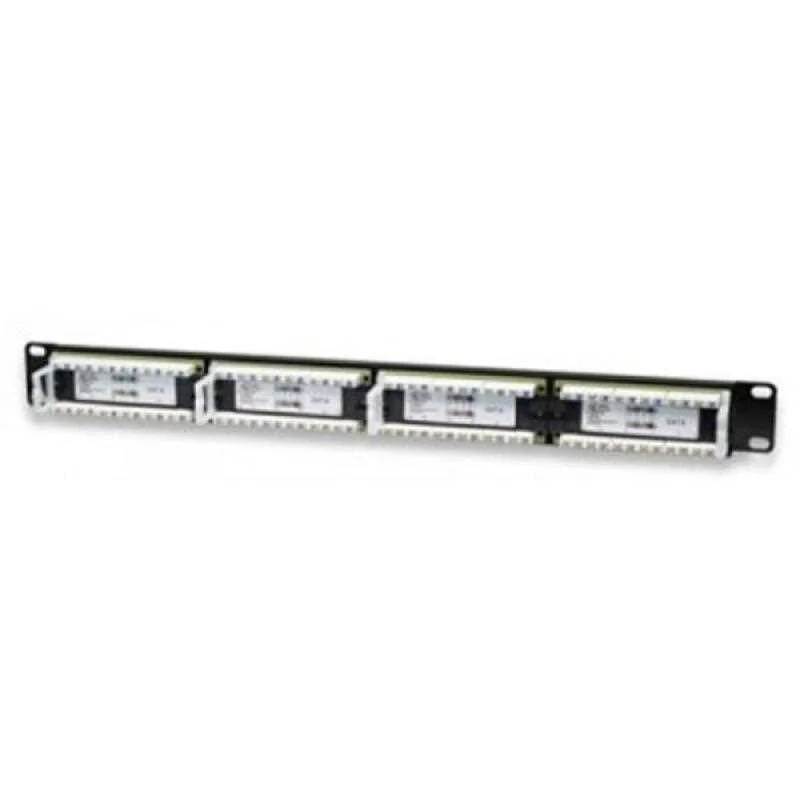 Patch Panel Wp Cat6 Utp 24 Negro