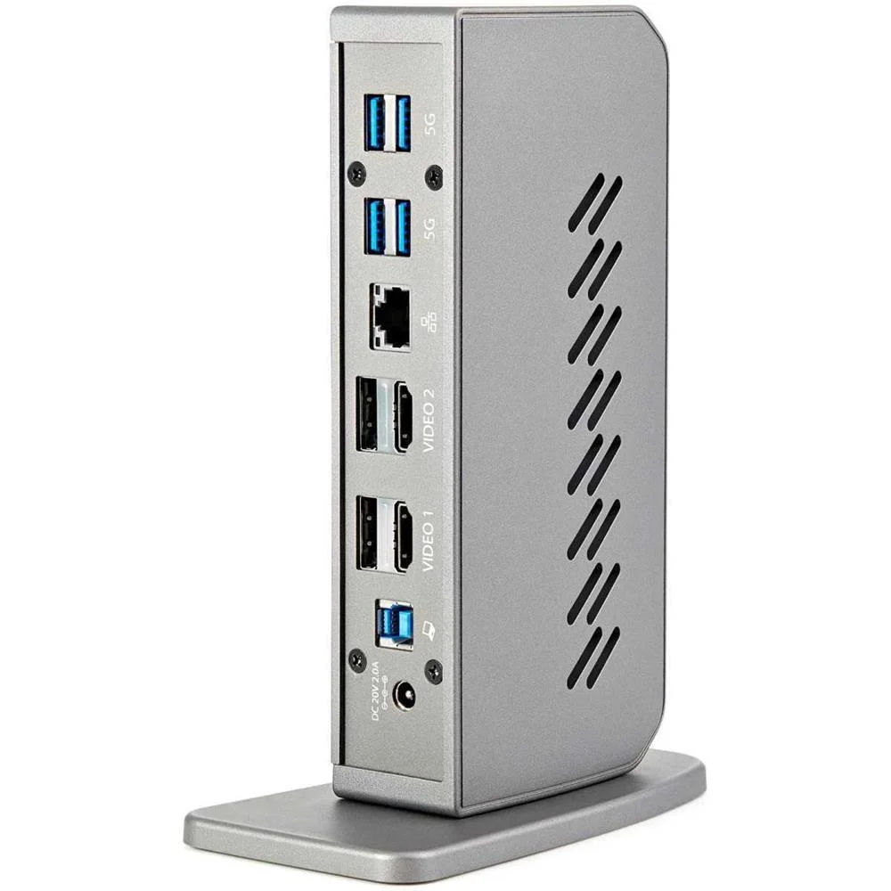Startech.Com Dk30a2dhuue Base & Duplicador de Por.