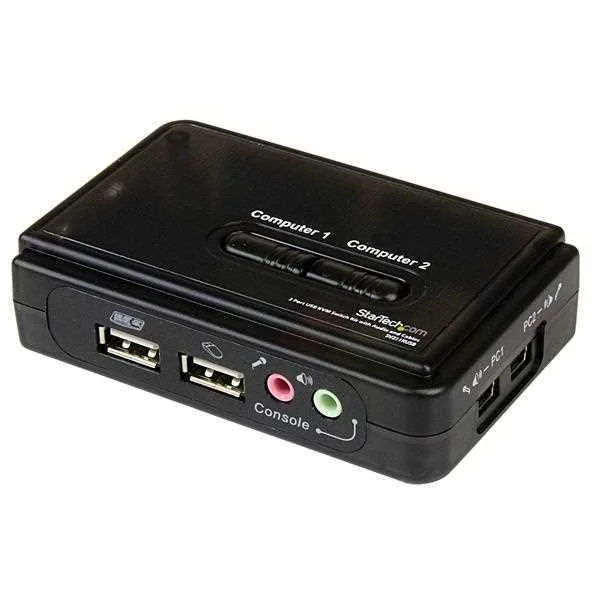 Juego Kit Conmutador Kvm 2     Perp