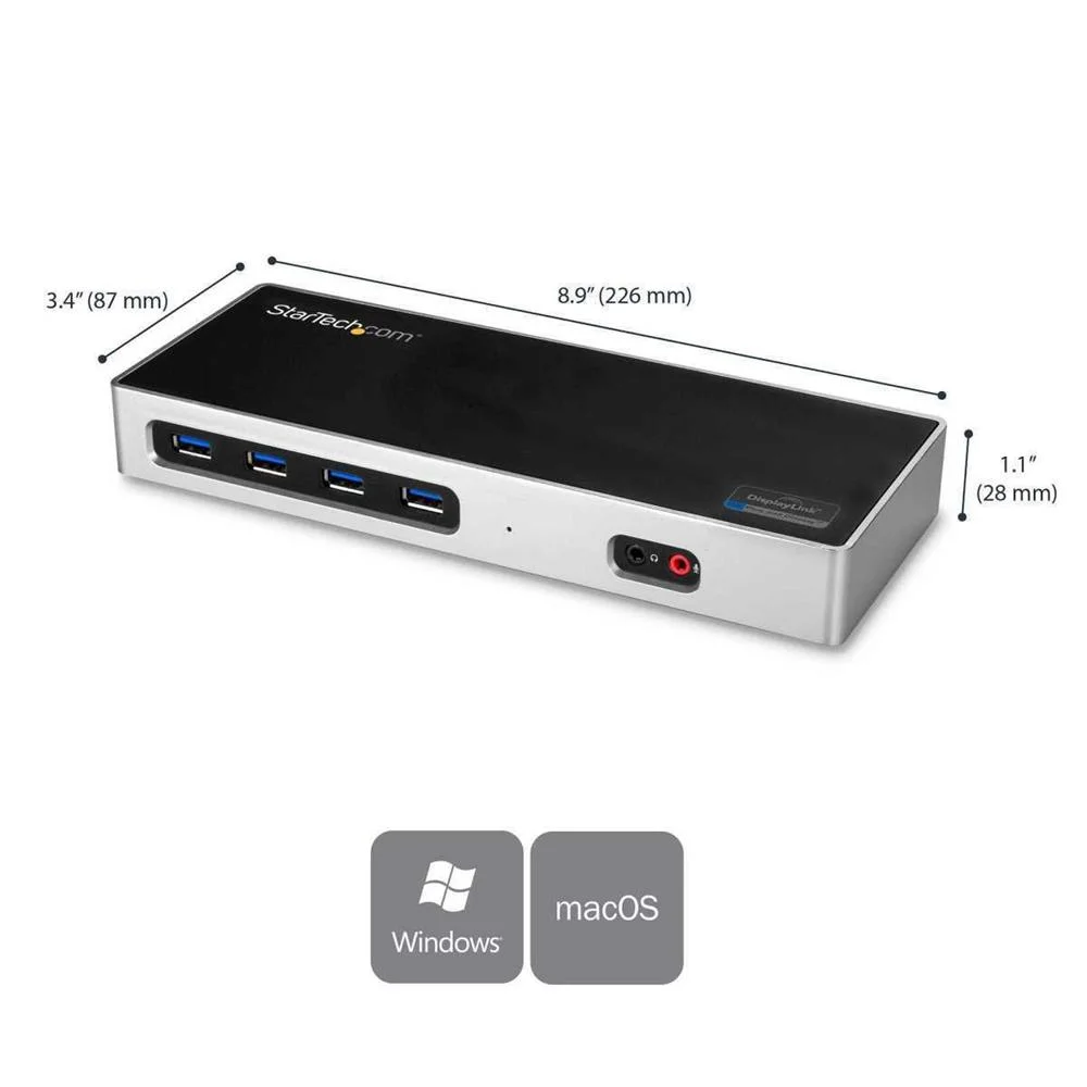 Docking Station Usb Tipo C 2x  Accs