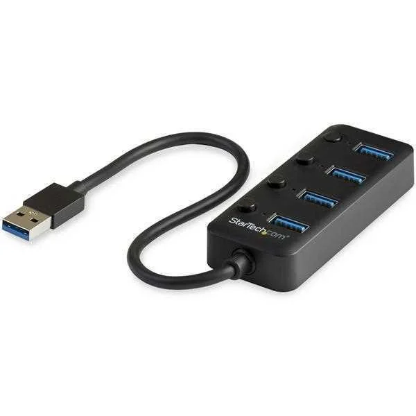 4-Port Usb 3.0 Hub - 4x Usb-A  Perp