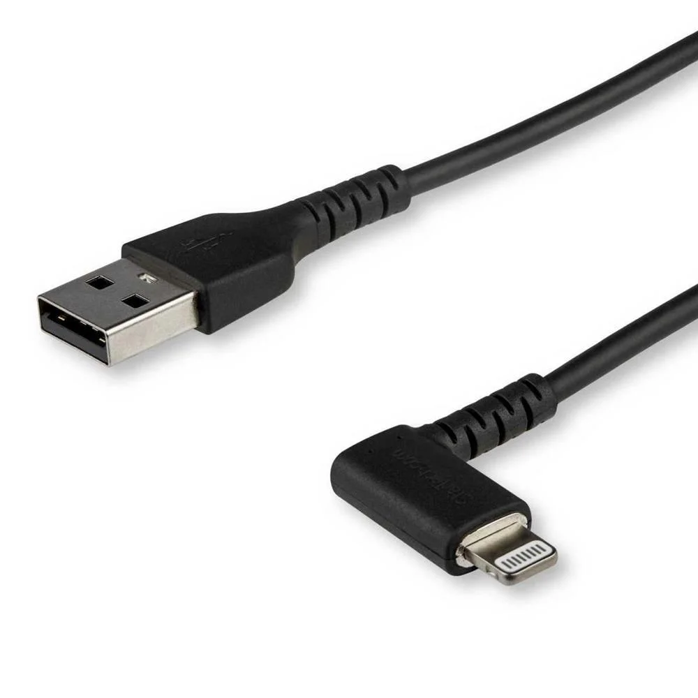 1m Angled Lightning To Usb     Cabl