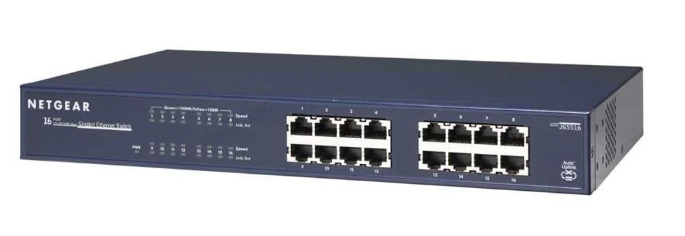 Netgear Jgs516 Unmanaged Blue