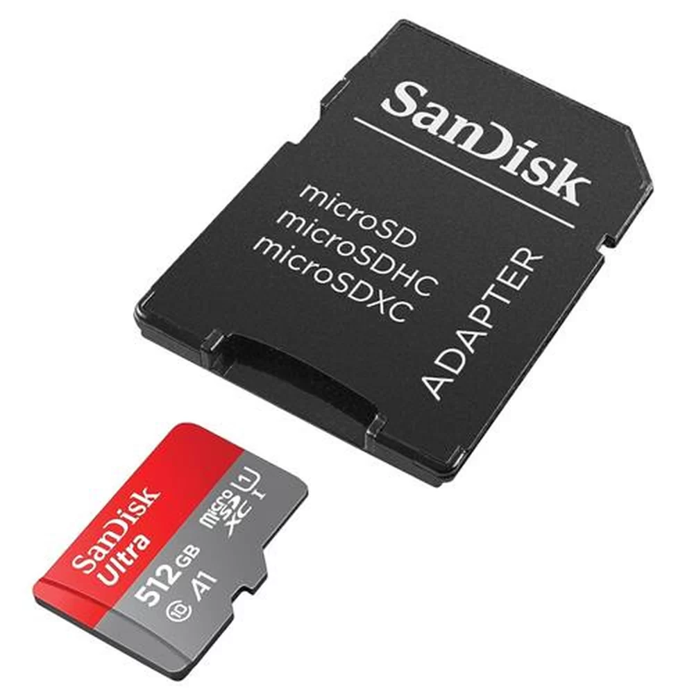 Cartão de Memória Ultra 512gb Microsdxc Uhs-I Classe 10 + Adaptador - Sandisk