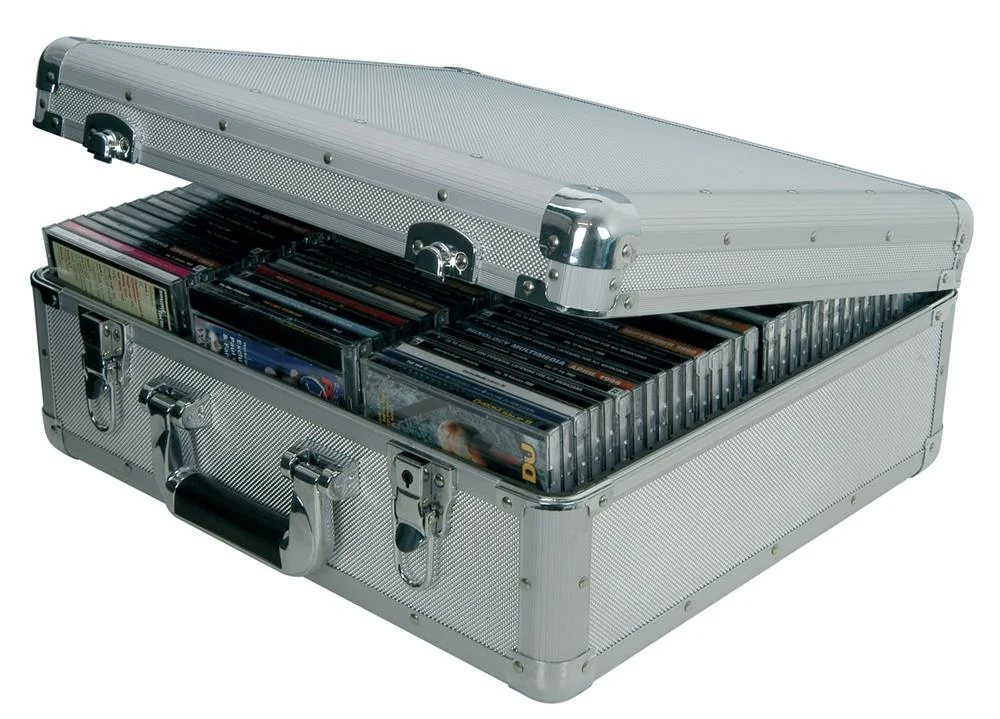 Aluminium Cd Flight Case, 96 Cds