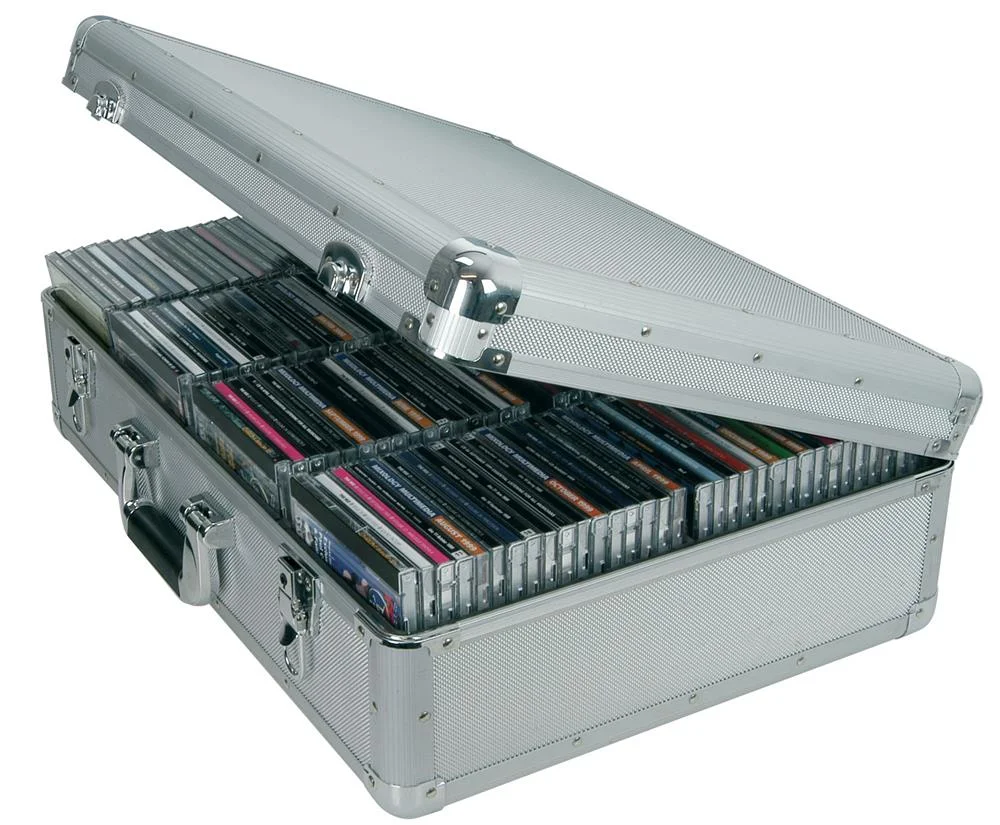 Aluminium Cd Flight Case, 120 Cds