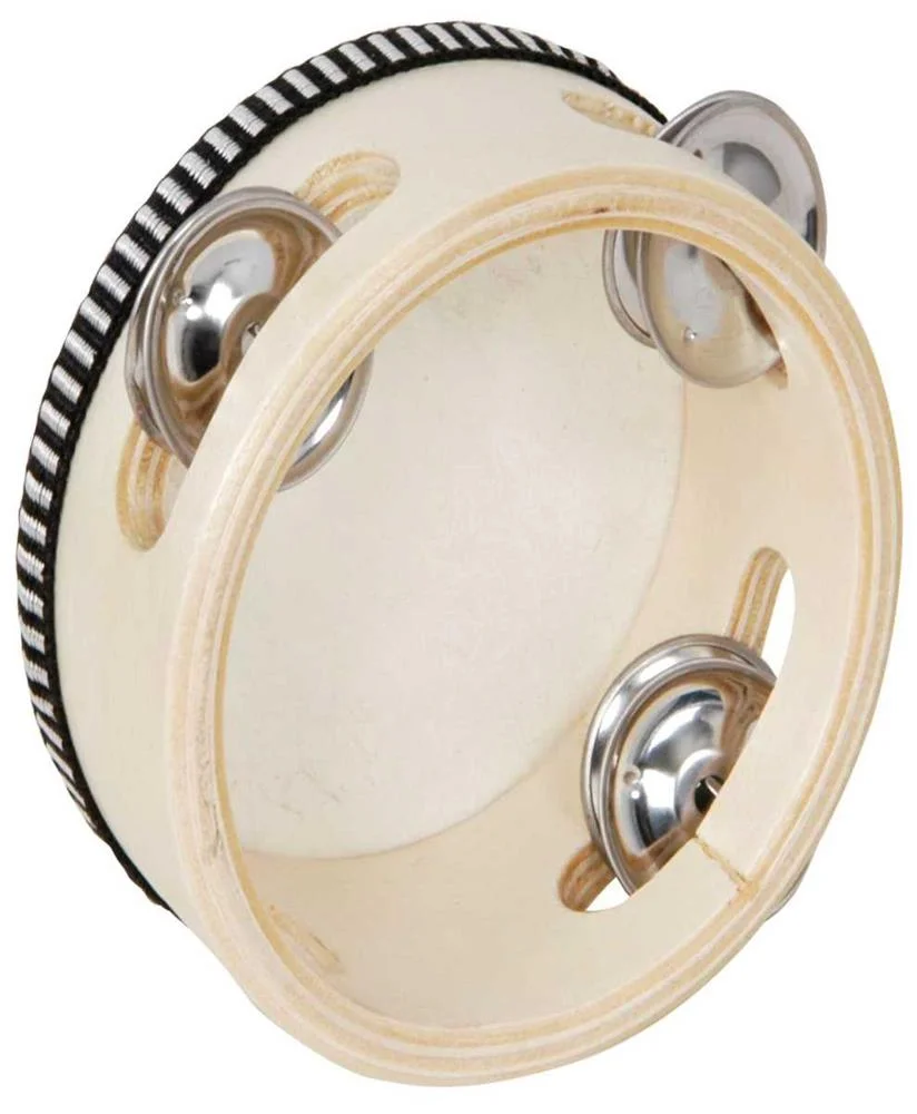 Headed Tambourine 10cm (4")