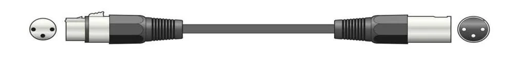 Essential Microphone Lead Xlr 6.0m