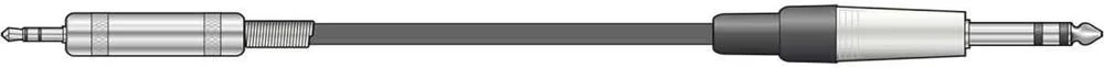 Classic Audio Lead 6.3mm Jack - 3.5mm Jack 6.0m