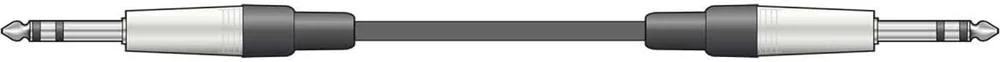 Classic Audio Lead 6.3mm Jack - 6.3mm Jack 0.75m