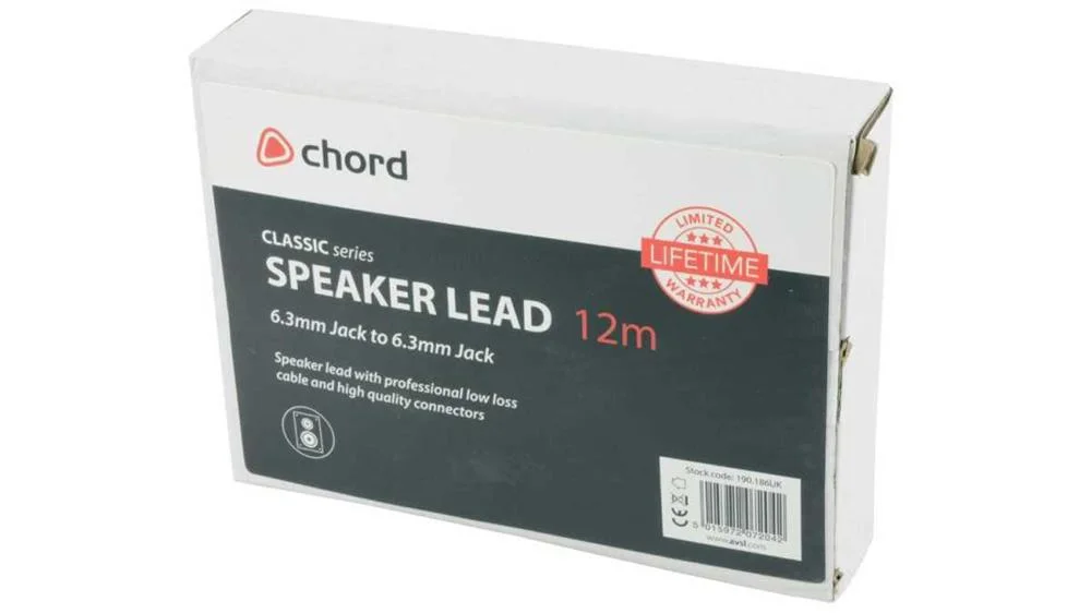 Classic Speaker Lead Jack - Jack 12.0m