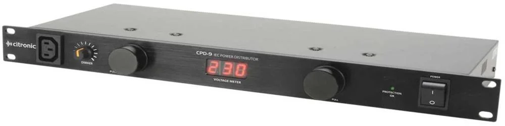 CPD-9 19" 8-Way IEC Power Distributor
