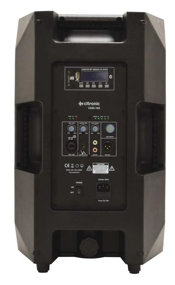Casa-10a Active Cab 10" 220w Rms + Usb/sd/bt