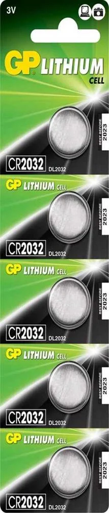 Pilha Gp Batteries Lithium Cell Cr2032