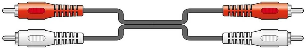 AV LINK 112.048UK CABO DE ÁUDIO 1,2 M 2 X RCA PRE.