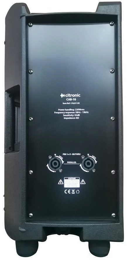 Citronic Cab-10 Preto com Fios 220 W