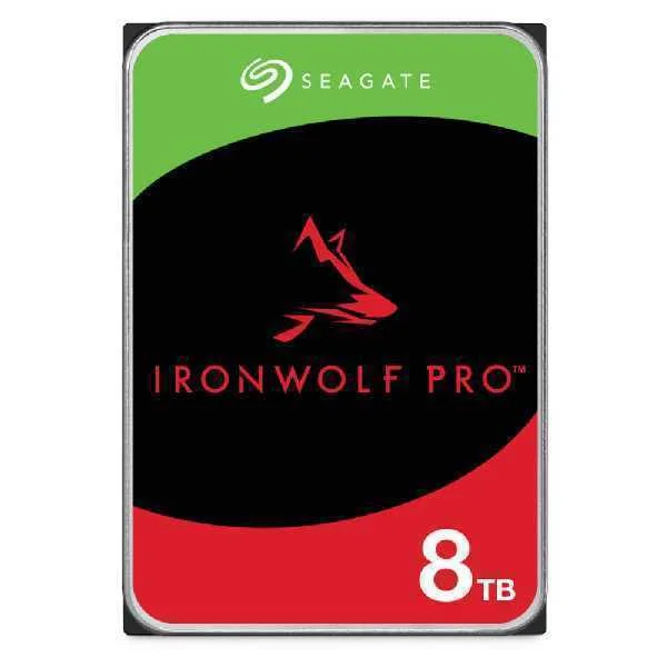 Seagate Ironwolf Pro St8000nt001 Internal Hard Drive 3.5  8 Tb