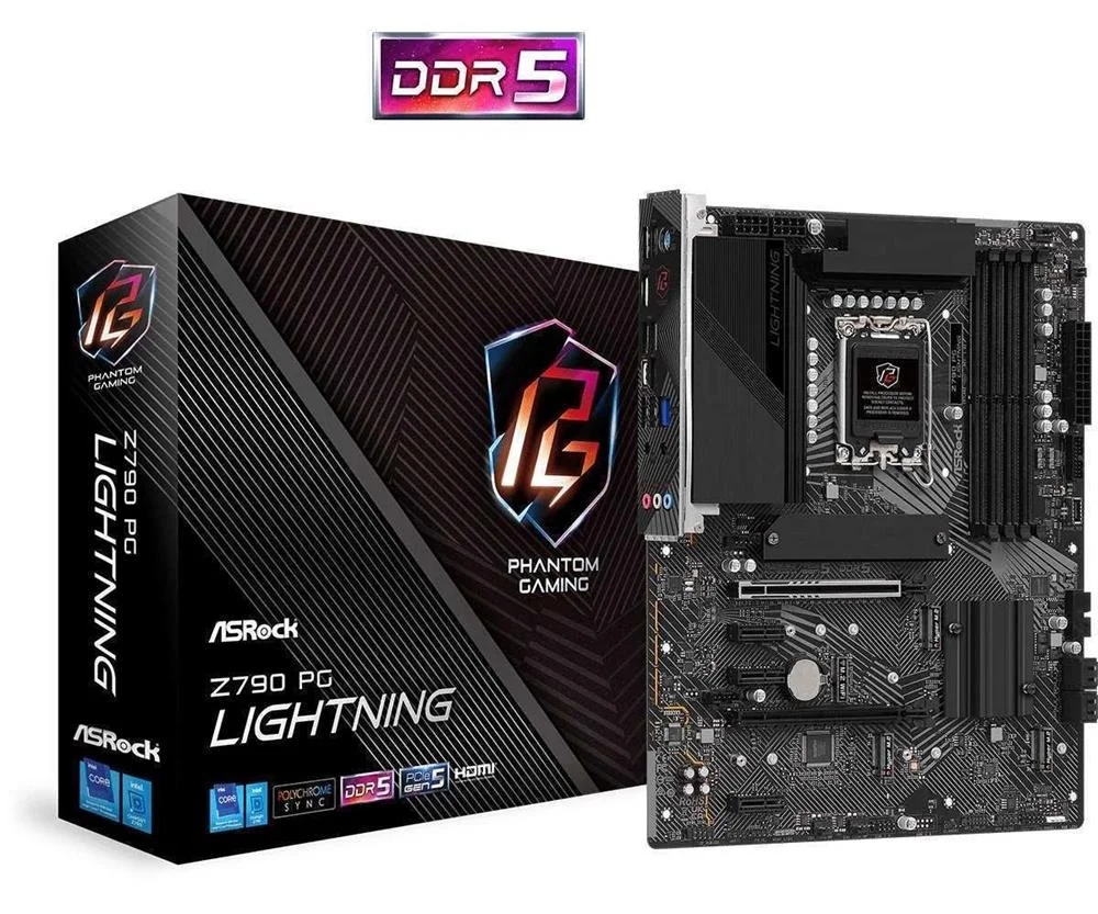 Asrock Z790 Pg Lightning Intel Z790 Lga 1700 Atx