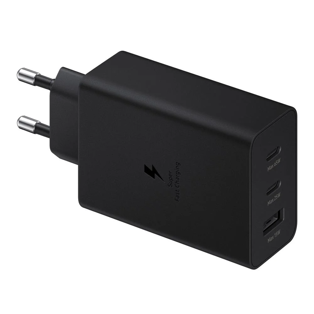 Samsung Galaxy Fast Charger 3 X Usb Type C 65w Black